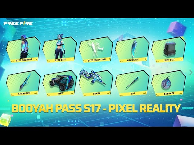 Pixel Reality 👾 | Booyah Pass Season 17 | Free Fire NA