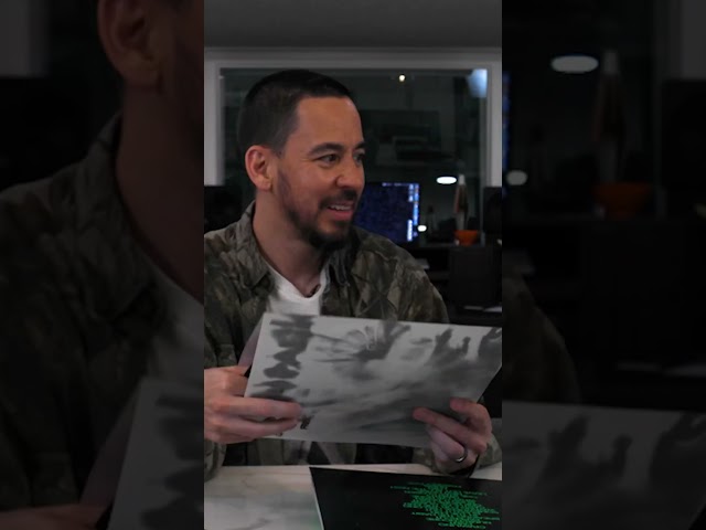Mike + Brad unbox the new singles collection 🟢 Papercuts. Available on LINKINPARK.COM