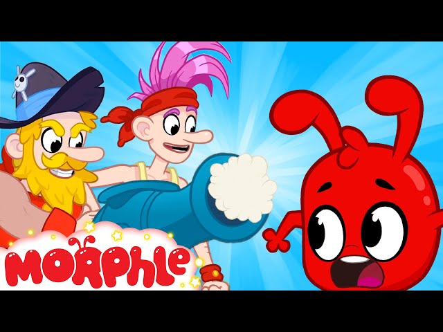 Land of the Pirates - Mila and Morphle | Cannons & Pirate Ships | Cartoons for Kids | Morphle TV