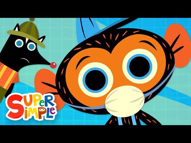 Mr. Skunk's Stinky Garbage Truck | Mr. Monkey, Monkey Mechanic | Cartoons For Kids