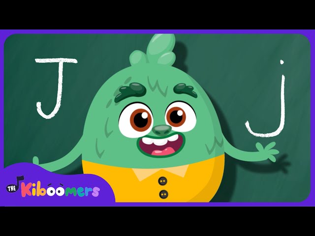 Letter J Song - THE KIBOOMERS Preschool Phonics Sounds - Uppercase & Lowercase Letters