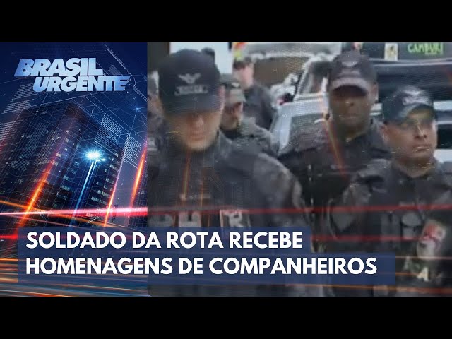Soldado da Rota morto é enterrado em São Paulo | Brasil Urgente