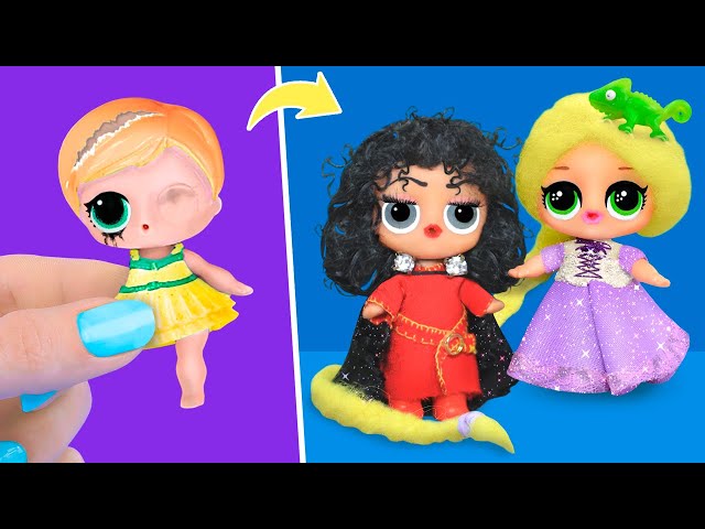 Never Too Old for Dolls! 9 Tangled LOL Surprise DIYs