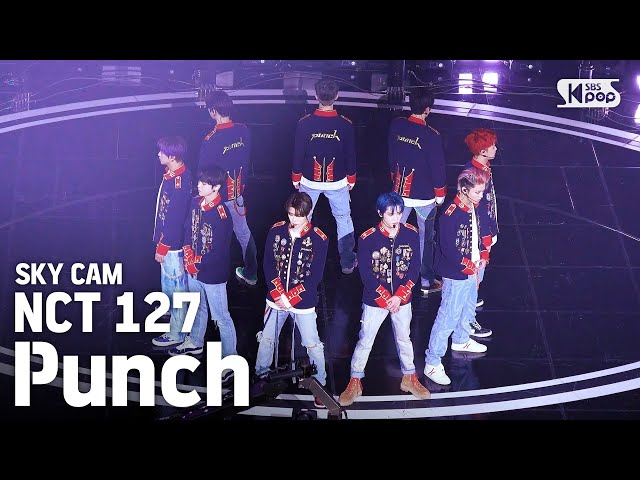 [항공캠4K] NCT 127 'Punch' (NCT 127 High Angle Cam)│@SBS Inkigayo_2020.5.31