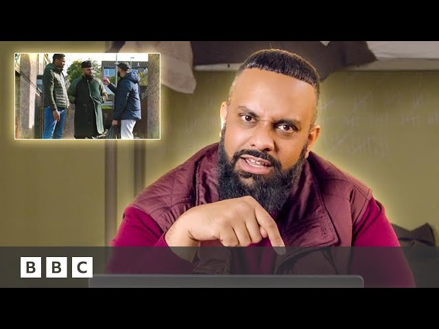 Guz Khan Reacts To Hilarious Moments from Man Like Mobeen | Man Like Mobeen - BBC