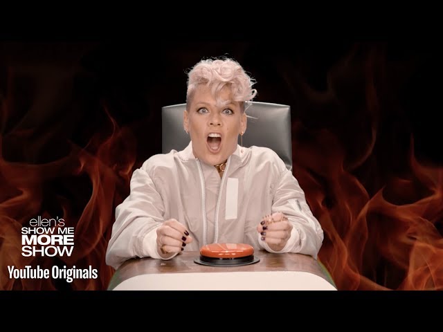 P!nk Takes On Ellen’s Burning Questions