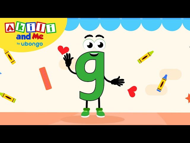 LETTER G Adventures! ABC learning for toddlers | Learn and Play with Akili and Me