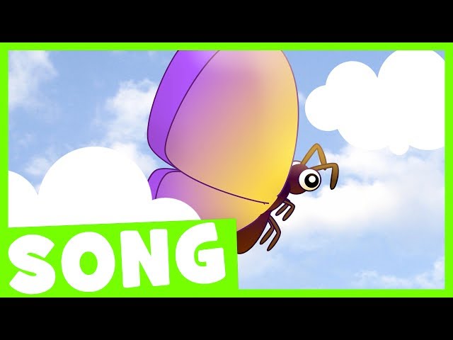 Butterfly Song | Simple Songs for Kids | Maple Leaf Learning