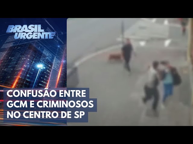 Confusão no centro de São Paulo em mais um confronto entre GCM e criminosos