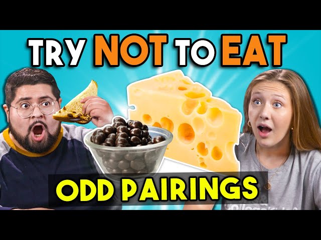 Try Not To Eat Challenge | Odd Food Pairings