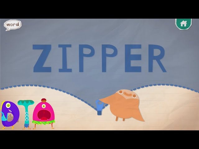 Endless Alphabet Letter Z - Learn the Alphabet - ABC Phonics for Kids