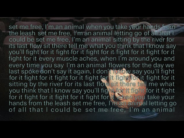Sega Bodega - Set Me Free, I'm an Animal (Lyric Video)