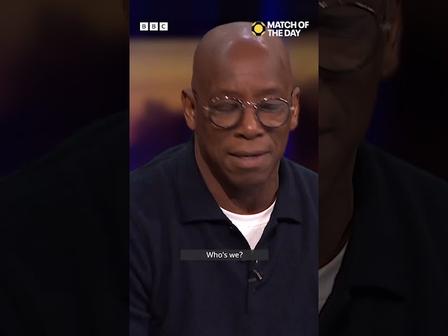 Ian Wright is here if Arsenal need him! 😄