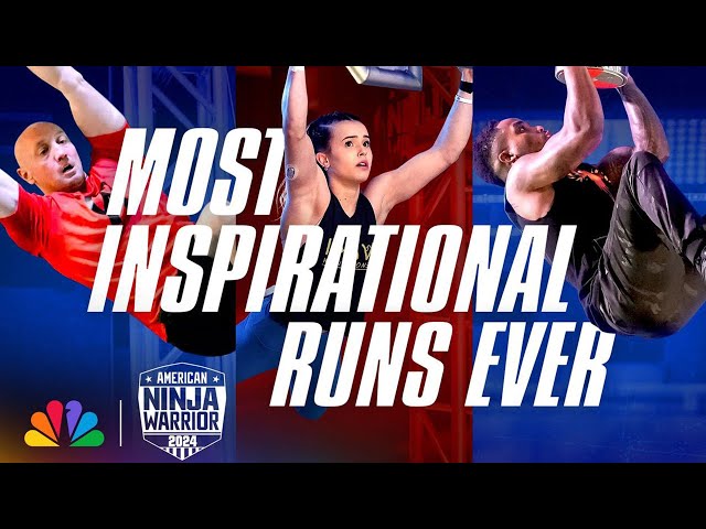 Top 16 Most Inspiring, Unbelievable Runs of Ninjas Beating the Odds | American Ninja Warrior | NBC