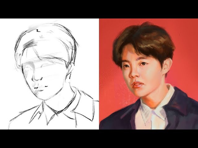 BTS J-HOPE fan art ... Where is the best drawing?