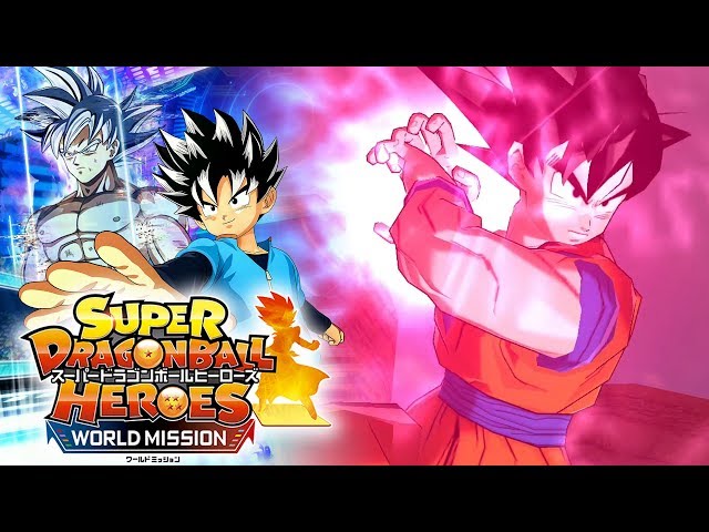 TEACHING GOKU THE GALICK GUN ATTACK!!! Super Dragon Ball Heroes World Mission Gameplay!