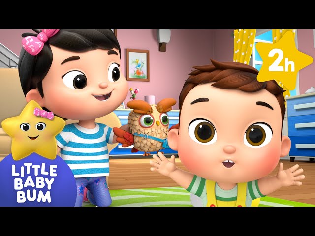 Peek-a-boo! I See You | 2 Hours Baby Song Mix - Little Baby Bum Nursery Rhymes