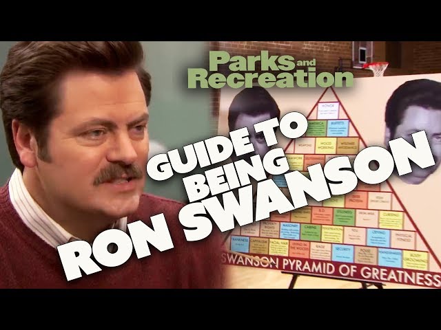 A Guide To Being...RON SWANSON | Parks and Recreation | Comedy Bites