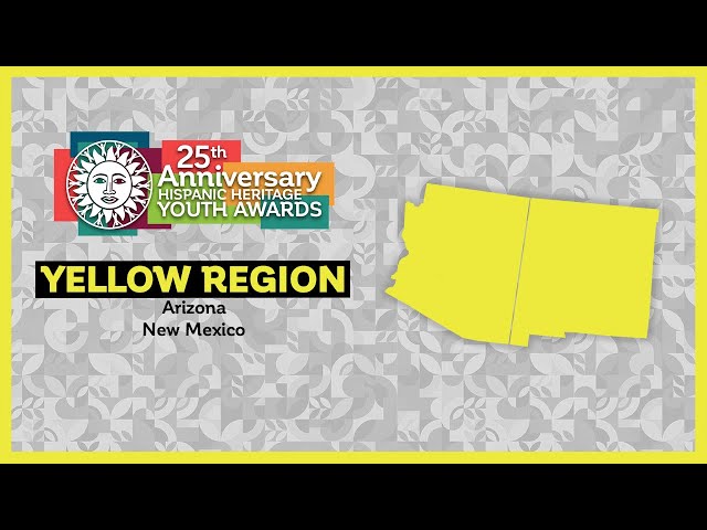 25th Hispanic Heritage Youth Awards - Yellow Region