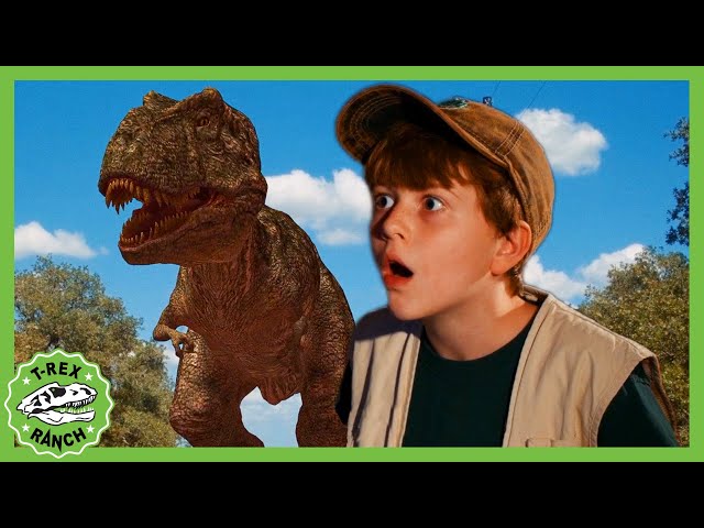 Let's Help the T-Rex Escape! | T-Rex Ranch Dinosaur Videos for Kids