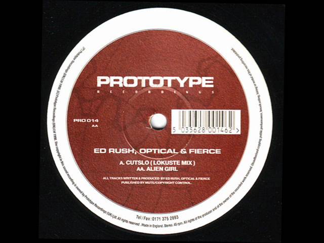 Ed Rush, Optical & Fierce - Alien Girl