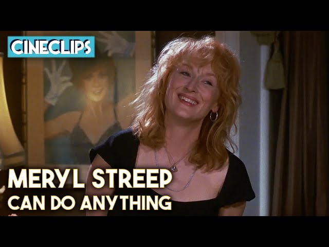 Meryl Streep Can Do Anything! | CineClips
