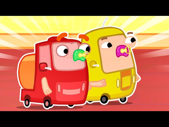 The Wheelzy Family full episodes | Car cartoons for kids about kids' trucks & baby cars for kids