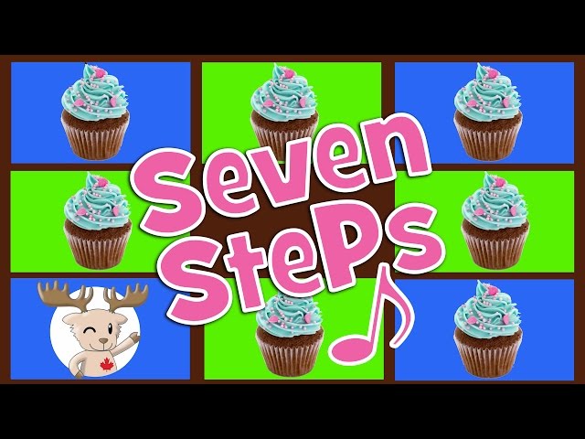 Seven Steps Song | Simple Counting Song for Kids