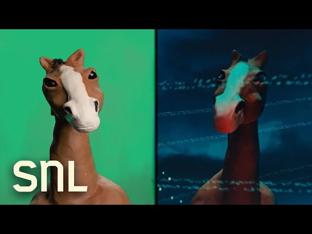 Behind the Sketch: Building Giant Horse - SNL