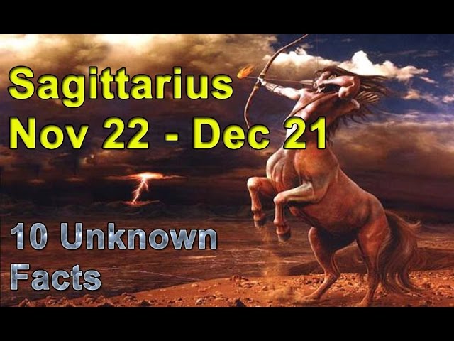 10 Unknown Facts about Sagittarius | Nov 22 - Dec 21 | Horoscope | Do you know ?