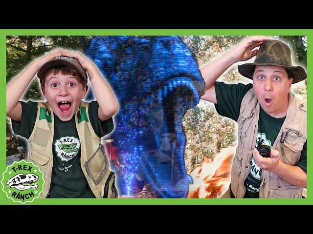 Camping with Dinosaurs?! | T-Rex Ranch Dinosaur Videos
