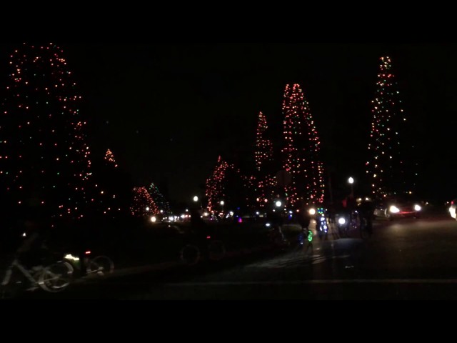 Santa Bike Train Ride