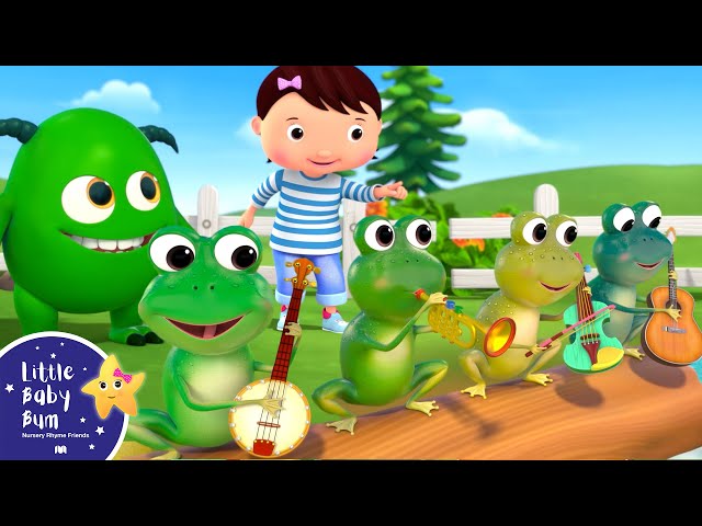 5 Little Speckled Frogs | Little Baby Bum - Brand New Nursery Rhymes for Kids