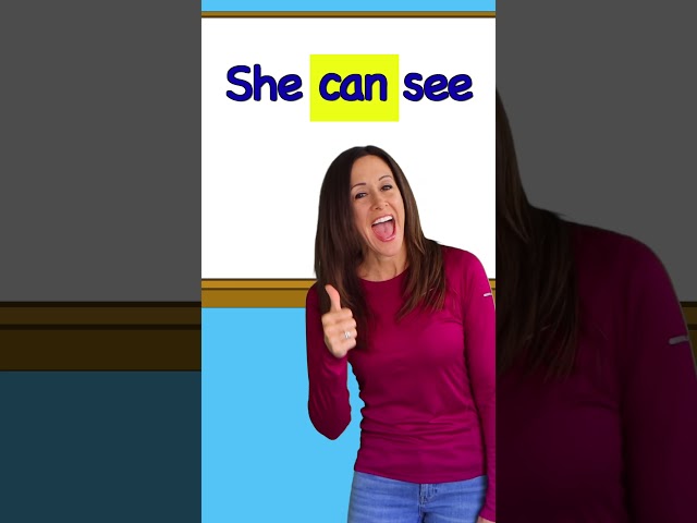 Learn English Words | She Can See | Learn to Read | Learn Sight Words with Patty Shukla #short