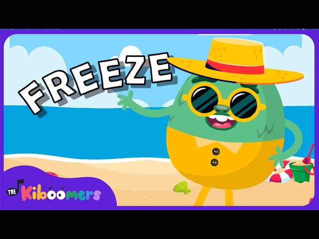 Summer Freeze Dance - THE KIBOOMERS Preschool Dance Songs - Brain Break