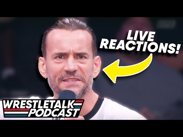 CM PUNK AEW RAMPAGE DEBUT LIVE REACTIONS! | WrestleTalk Podcast