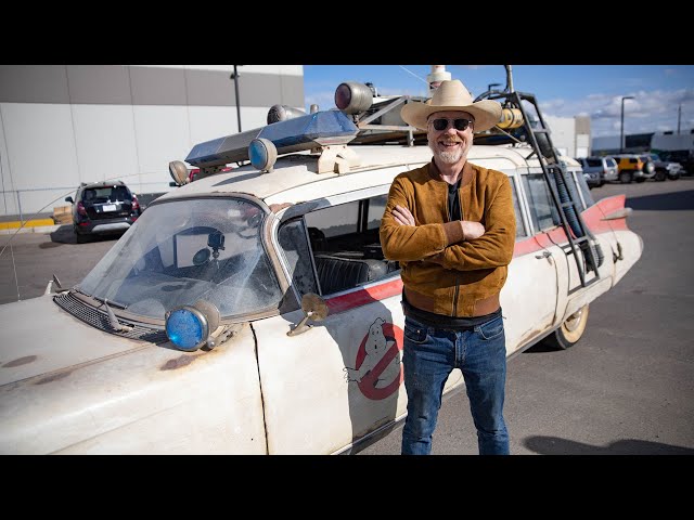 Adam Savage Drives Ghostbusters: Afterlife’s Ecto-1!