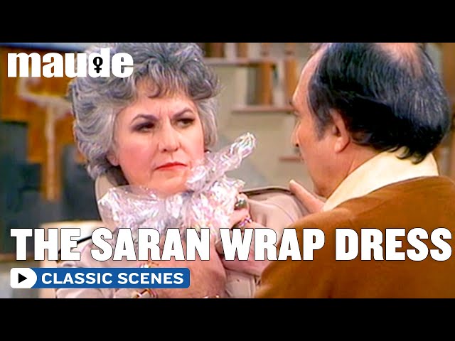 Maude | Maude's Saran Wrap Outfit! | The Norman Lear Effect