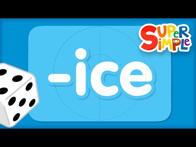 Word Family "ice" | Turn & Learn ABCs | Super Simple ABCs