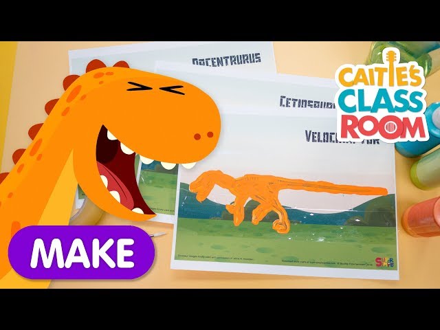 Dinosaur Scratch Card | Caitie's Classroom | Activities For Kids