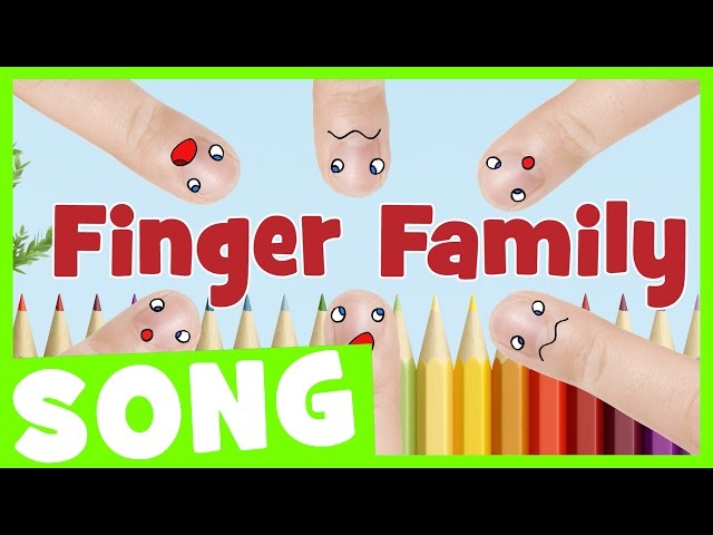 Finger Family Song for Kids | Nursery Rhyme for Kids