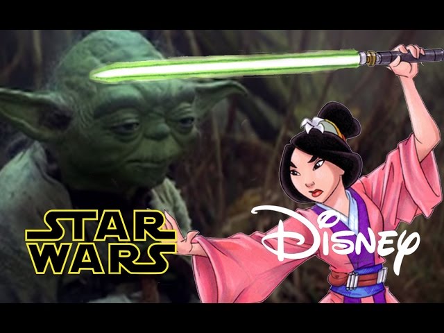 Star Wars Disney Musical - Yoda Trains Luke