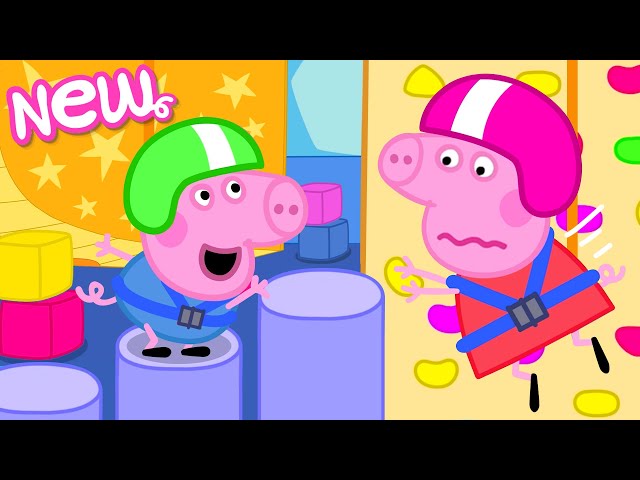 Peppa Pig Tales 🪨 The Rock Climbing Centre! 🛝 BRAND NEW Peppa Pig Episodes