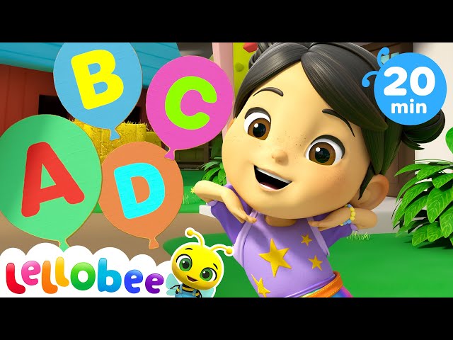 ABC Dance - Learn alphabet! | Kids Tunes! - Lellobee Sing and Dance