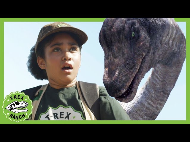 NEW! Brachiosaurus Song - Do You Think He Saw Us? T-Rex Ranch Dinosaur Song