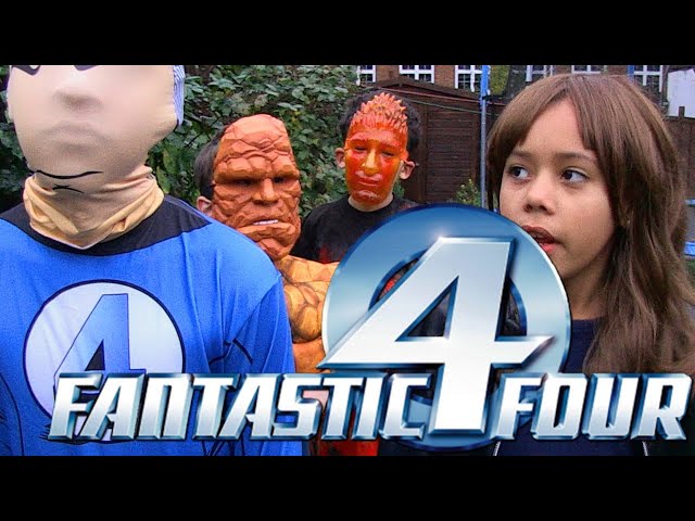 The Fantastic Four - Gorgeous Movies Kids Parody