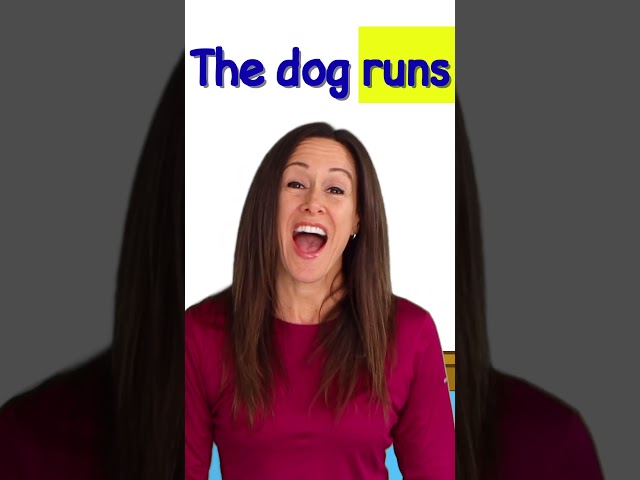 Learn to Read Sight Words | The Dog Runs | Learn to Talk with Patty Shukla #shorts #short