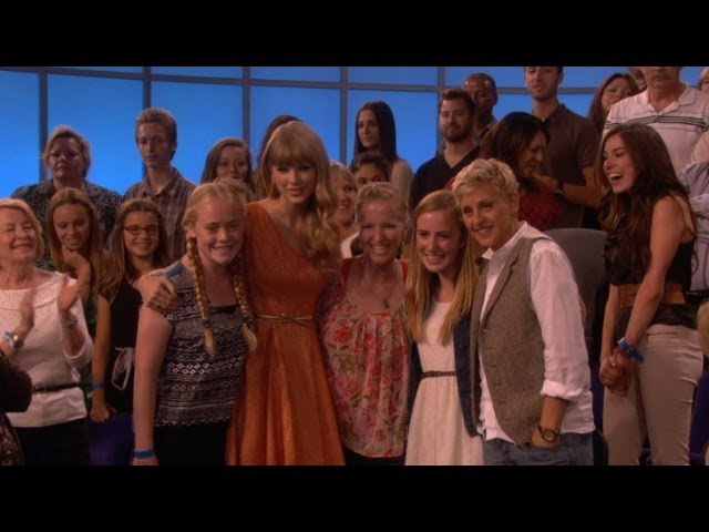 Exclusive! Taylor Meets Some Big Fans