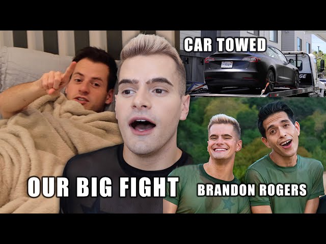 Our Big Fight + Dancing With @BrandonRogers + CAR TOWED