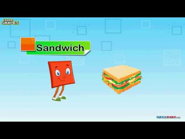 Let's Learn About the SQUARE SHAPE *Math for Kids*